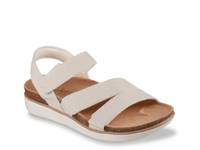 Lifted Comfort Dreamy Eyes Wedge Sandal Off White view
