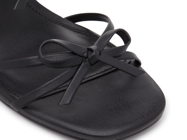 Sandales Femme STEVE MADDEN SIZZLIN – Noir, Simili Cuir, Style Casual – Neuves Dans Leur Boîte