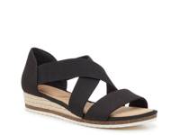 Veeno Espadrille Wedge Sandal Black view