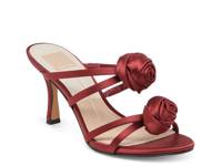 Linzy Sandal Red Satin view