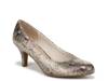 Parigi Pump Taupe/Multicolor Snake Print view