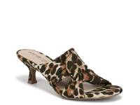 Nori Sandal Brown Leopard view