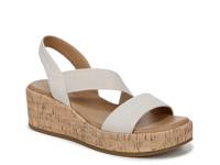 Odette Wedge Sandal White view