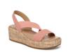 Odette Wedge Sandal Light Pink view