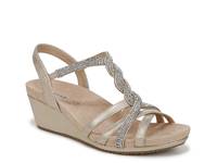 Miami Wedge Sandal Platino view
