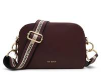 Darcelo Leather Crossbody Bag Bordeaux Burgundy view
