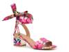 Ambika Sandal Light Pink Floral Print view