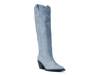 Louella Western Boot Blue view