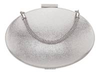 Kimmy Clutch Silver Metallic view