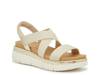Pem Wedge Sandal Gold Metallic view
