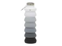 Collapsible 24-Oz. Water Bottle Black/White view