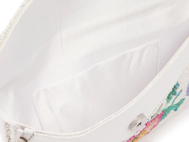 Beaded Flap Clutch