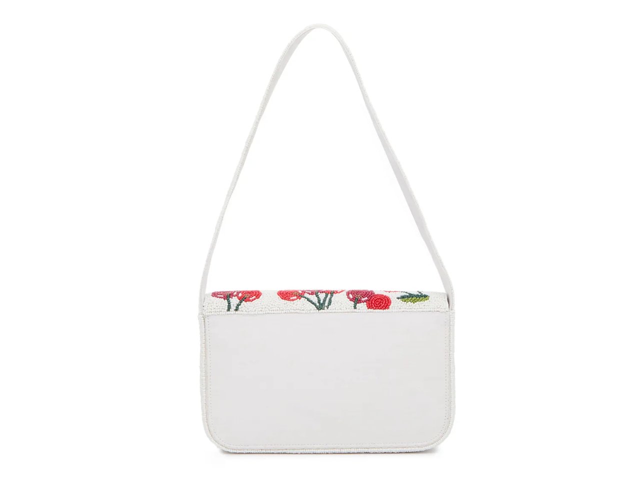 Cherry Beaded Shoulder Bag