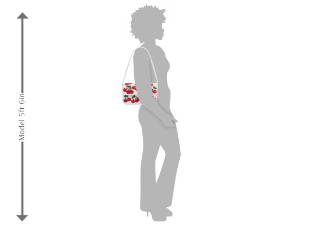 Cherry Beaded Shoulder Bag