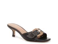 Cherry Sandal Black Leather view
