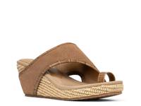 Gyer Wedge Sandal Cognac view