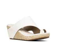 Gyer Wedge Sandal White view
