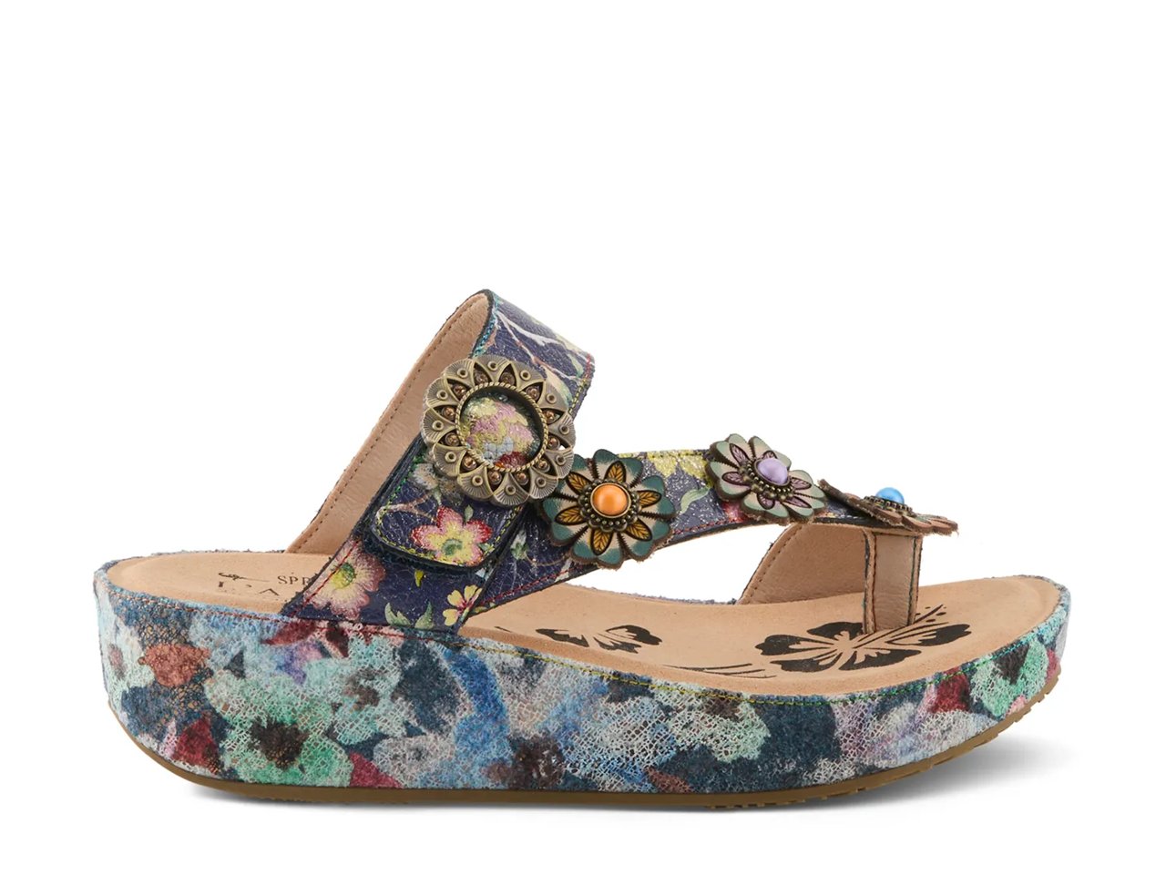 Lissableu Wedge Sandal