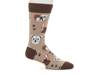 Bully Mugs Men's Crew Socks Tan view