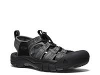 Newport H2 Fisherman Sandal - Men's Black view