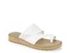 Gibby Wedge Sandal White view