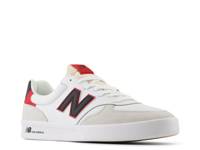 CT 300 v3 Court Sneaker - Men's White/Black/Red view