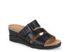 Michi Wedge Sandal Black view