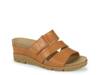 Michi Wedge Sandal Cognac view