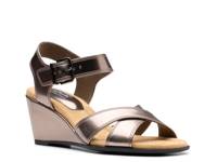 Emmalae Iris Wedge Sandal Gunmetal view