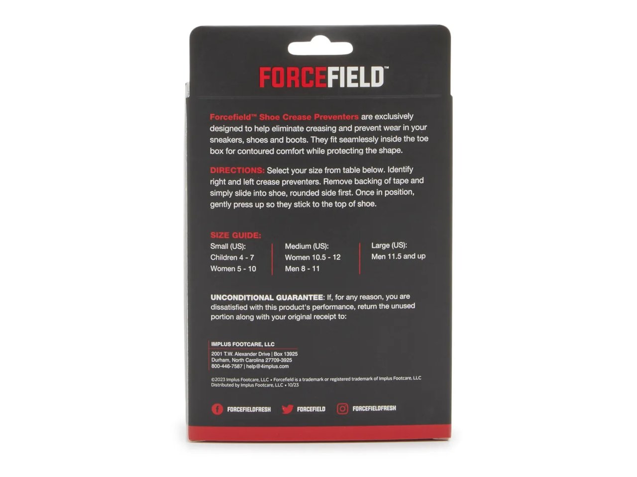 Implus Force Field Crease Preventer - Large