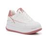 Hayes Platform Sneaker White/Pink view