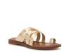 Nora Sandal Gold Metallic view