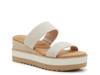 Tiama Espadrille Wedge Sandal Taupe view