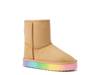Ombre Platform Boot - Kids' Light Brown view