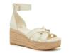 Maylee Wedge Sandal Off White view