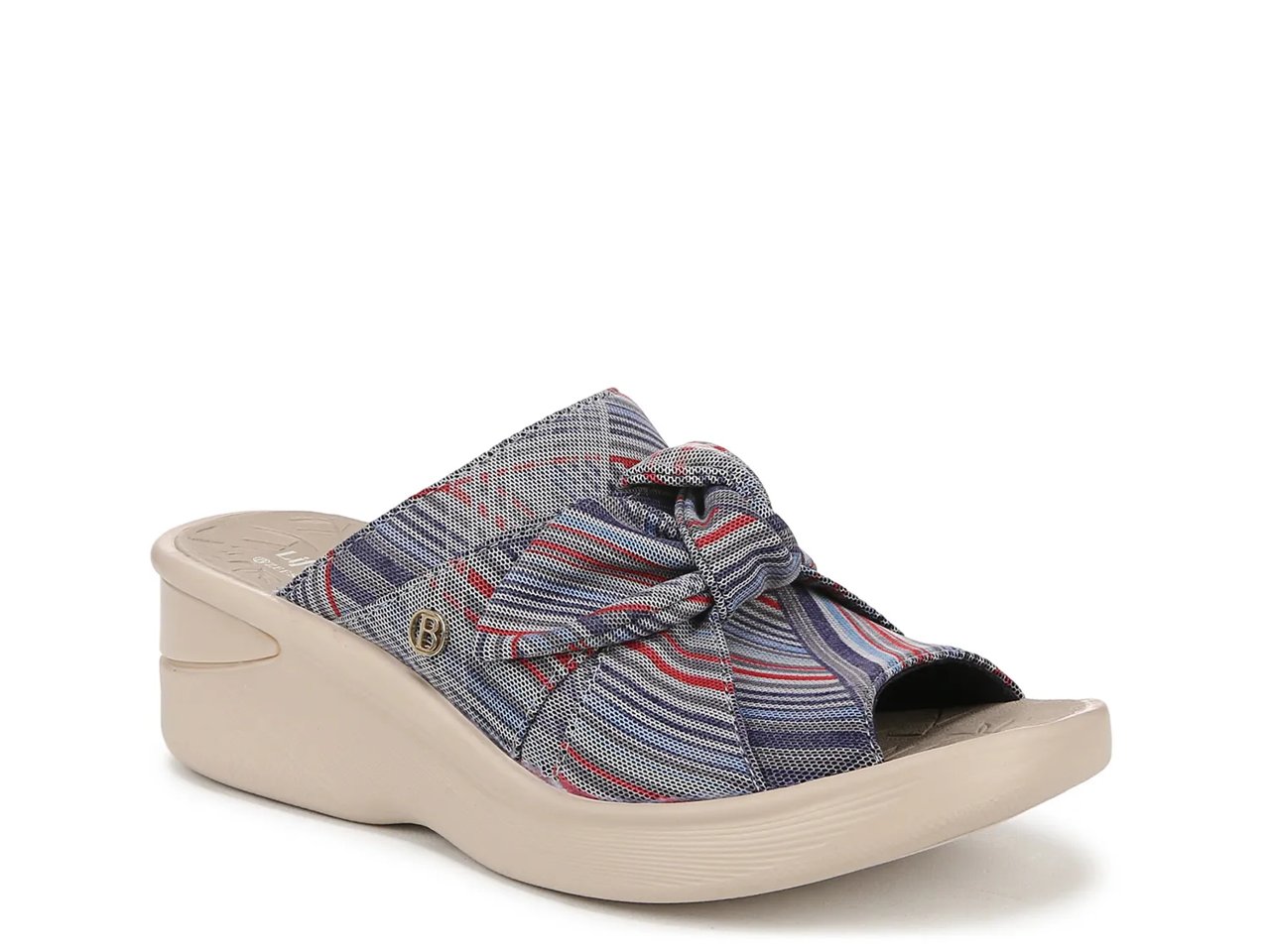Smile Wedge Sandal