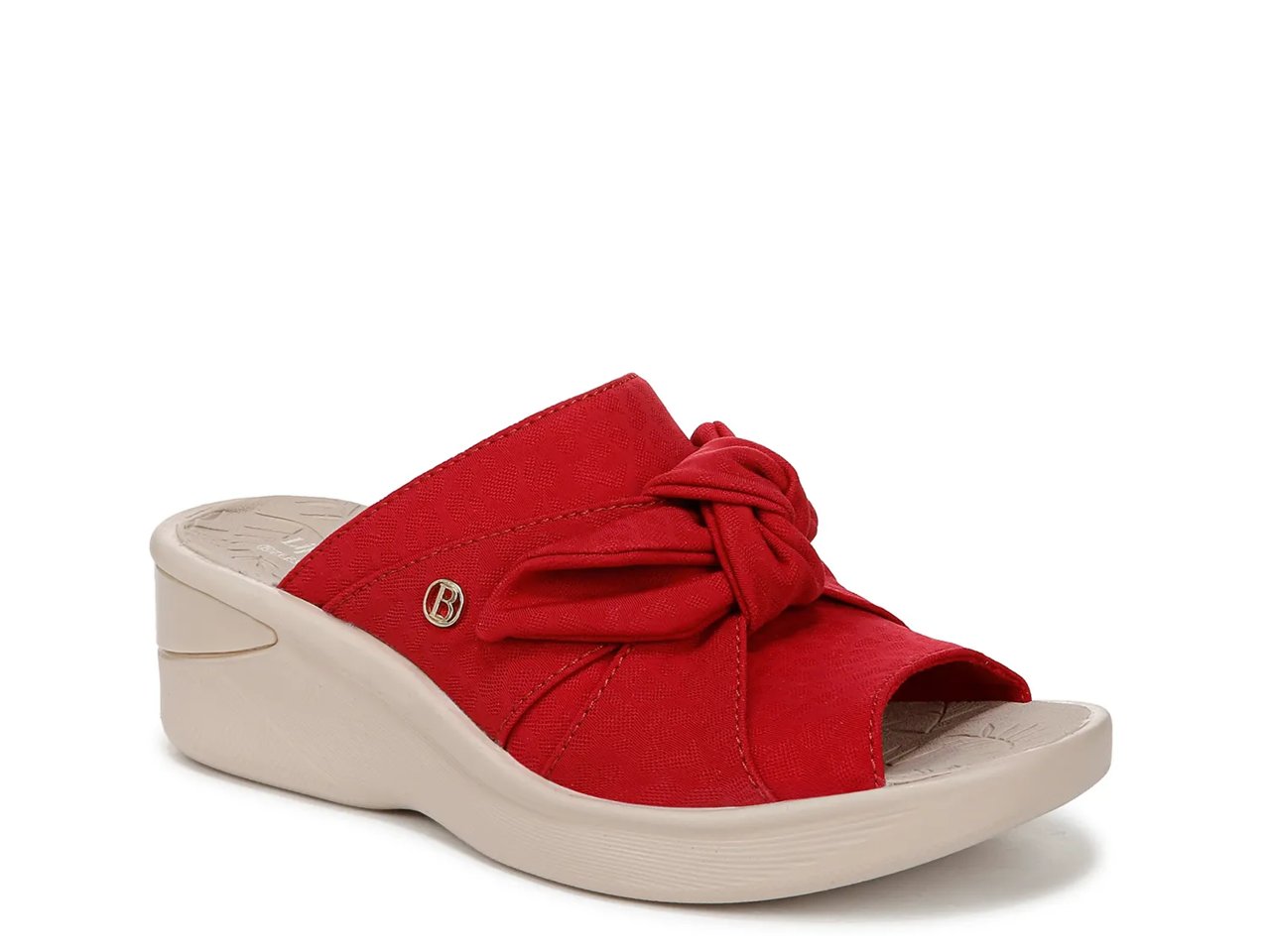 Smile Wedge Sandal
