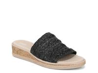 Breezy Wedge Sandal Black view