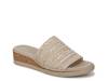 Breezy Wedge Sandal White view