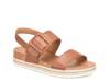 Hilda Wedge Sandal Cognac view