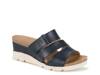 Michi Wedge Sandal Navy view