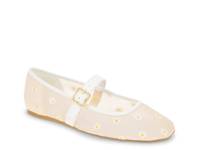 Harpin Mary Jane Flat White Daisy Print view