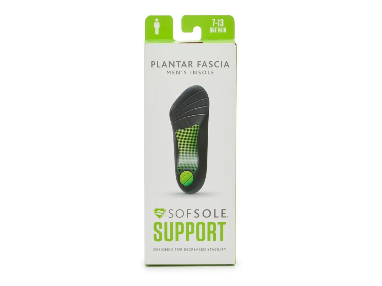 Implus Sof Sole Support Men's Plantar Fascia Insole