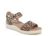 Time Off Sky Sandal Tan/Black Leopard Print view
