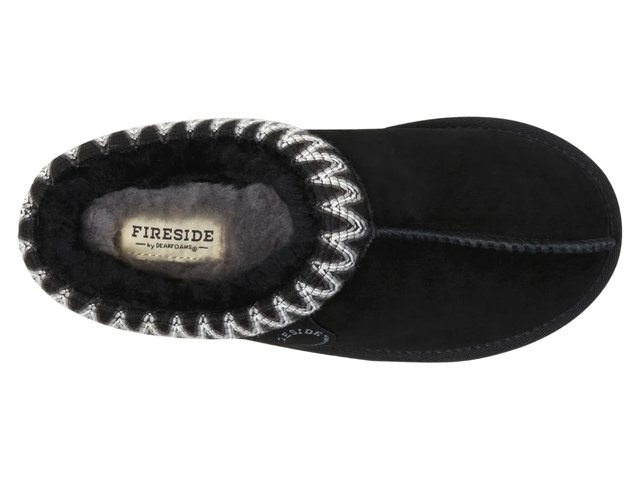 Greta Stitched Clog Slipper - Women's