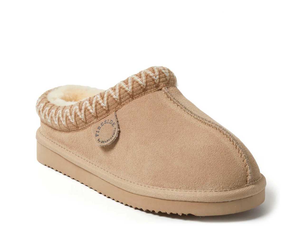 Greta Stitched Clog Slipper - Women's