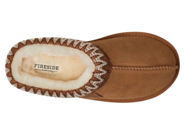 Greta Stitched Clog Slipper - Women's