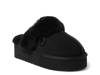 Melton Platform Slipper - Women's Black view