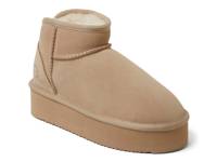 Kingston Platform Bootie Slipper - Women's Light Brown view