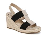 Tallulah Espadrille Wedge Sandal Black/Natural Beige view